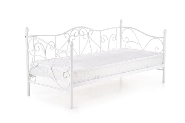 Letto da giorno in ferro Sumatera Bianco (2)