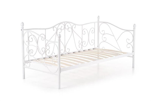 Letto da giorno in ferro Sumatera Bianco (3)