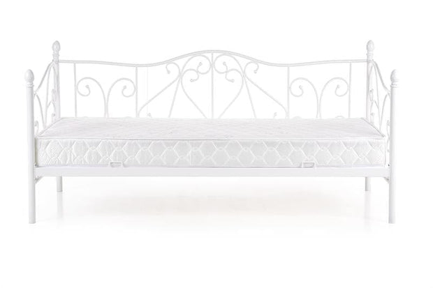 Letto da giorno in ferro Sumatera Bianco (4)