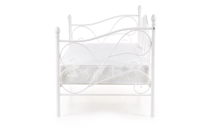 Letto da giorno in ferro Sumatera Bianco (5)