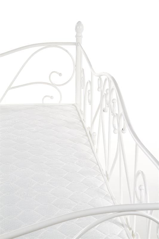 Letto da giorno in ferro Sumatera Bianco (9)
