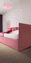 Letto estraibile contenitore in tessuto Pentase Rosso (4)