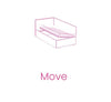 Letto estraibile contenitore in tessuto Pentase Rosso (6)