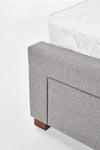 Letto imbottito con 4 cassetti Modenaris Grigio (7)