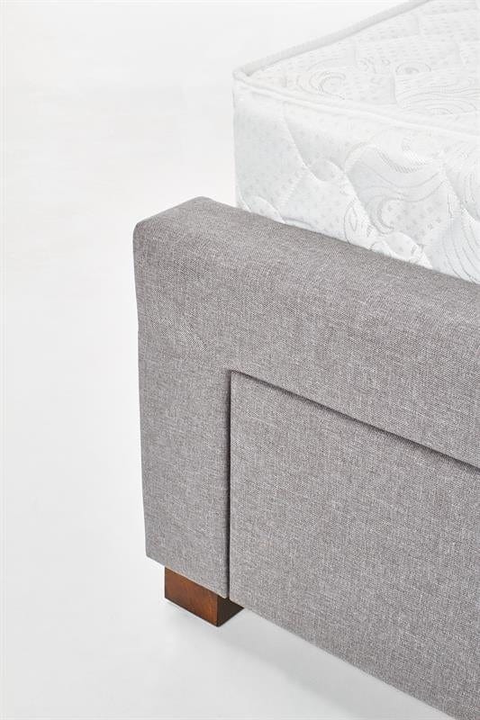 Letto imbottito con 4 cassetti Modenaris Grigio (7)