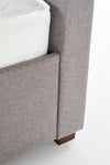 Letto imbottito con 4 cassetti Modenaris Grigio (8)