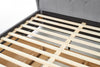 Letto imbottito con 4 cassetti Sabrinis Grigio (7)