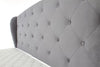 Letto imbottito con 4 cassetti Sabrinis Grigio (10)