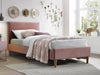 Letto in velluto Acelin Rosa & SMP-PAT-ACOMA-VELVET-PINK