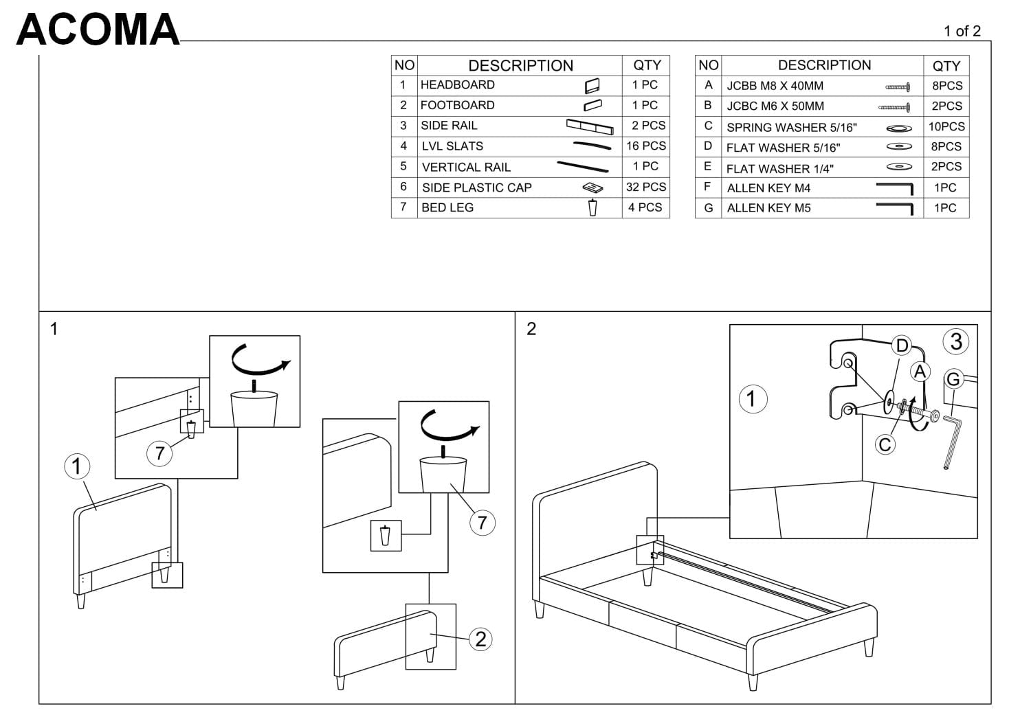 Letto in velluto Acelin Rosa (3)