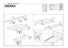 Letto in velluto Sibley Beige (1)