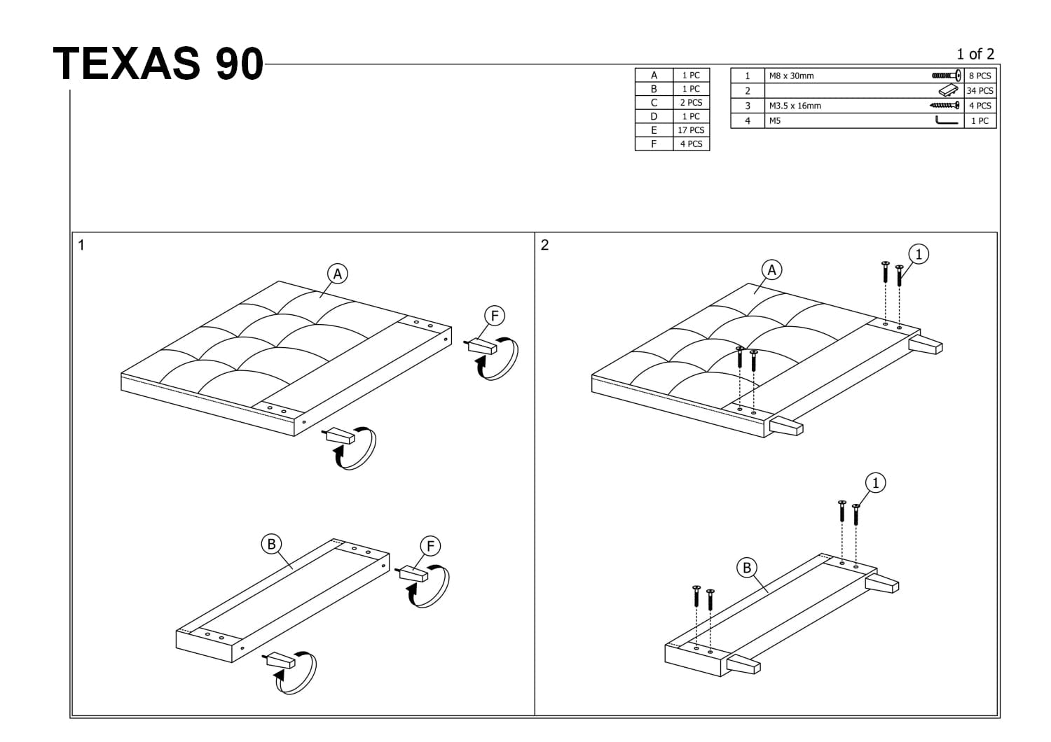 Letto in velluto Tayler Grigio (1)