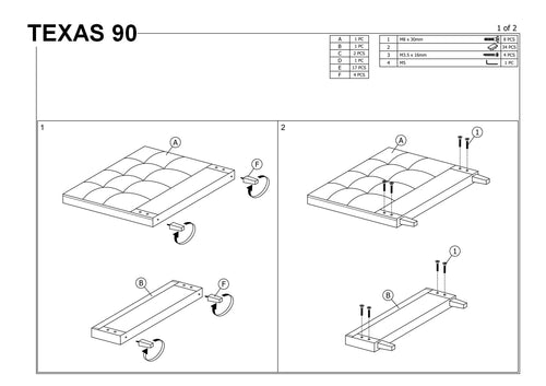 Letto in velluto Tayler Grigio (1)