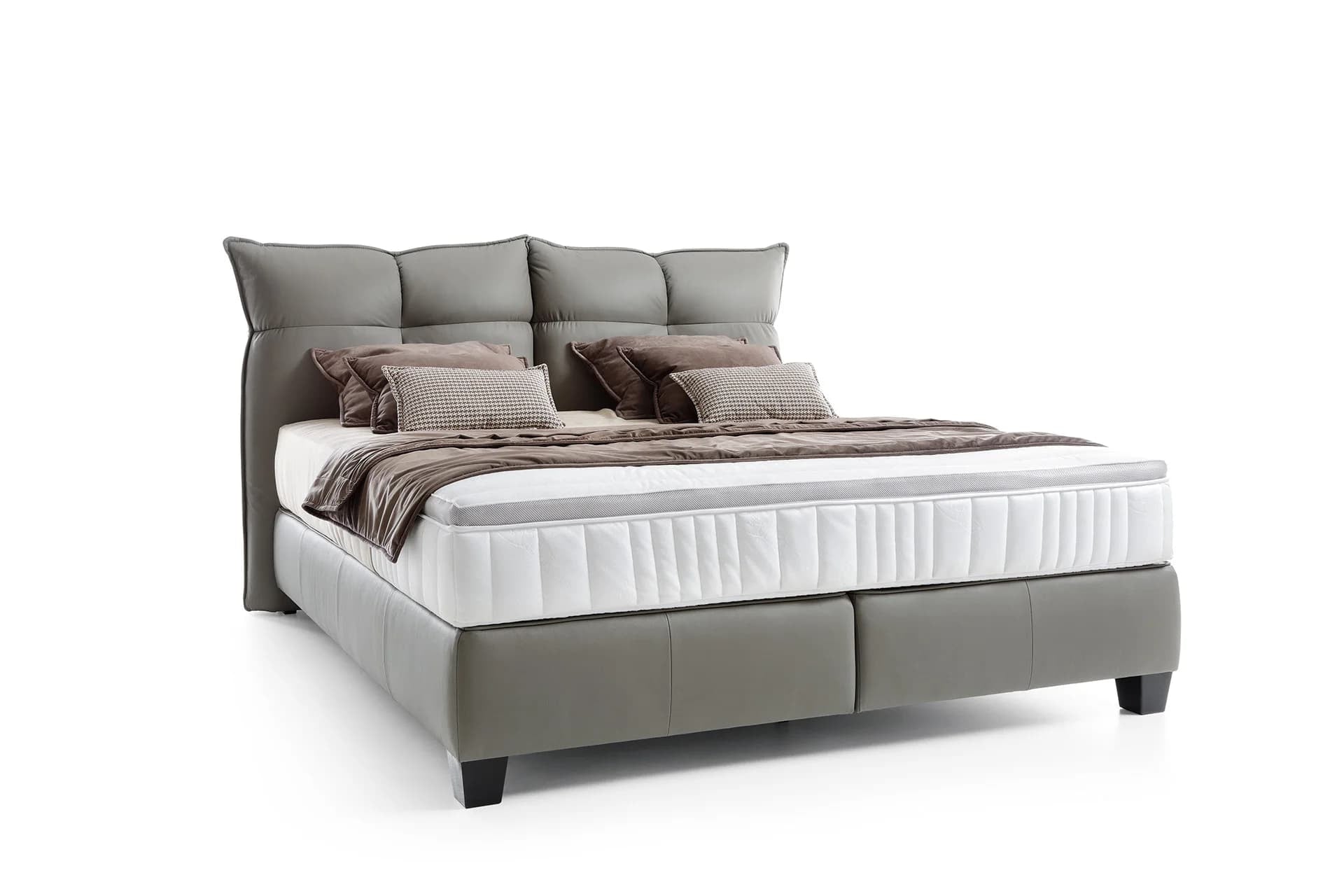 Letto matrimoniale Cadisen Grigio (2)