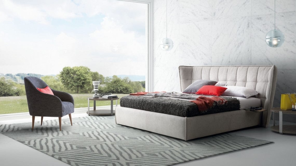 Letto matrimoniale con contenitore Aspenix Beige & LCMFIT-PAT-ASPEN-FLOOR-NEW