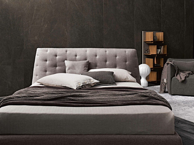 Letto matrimoniale con contenitore Atriumas Cappuccino (1)