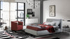 Letto matrimoniale con contenitore Breakis Grigio