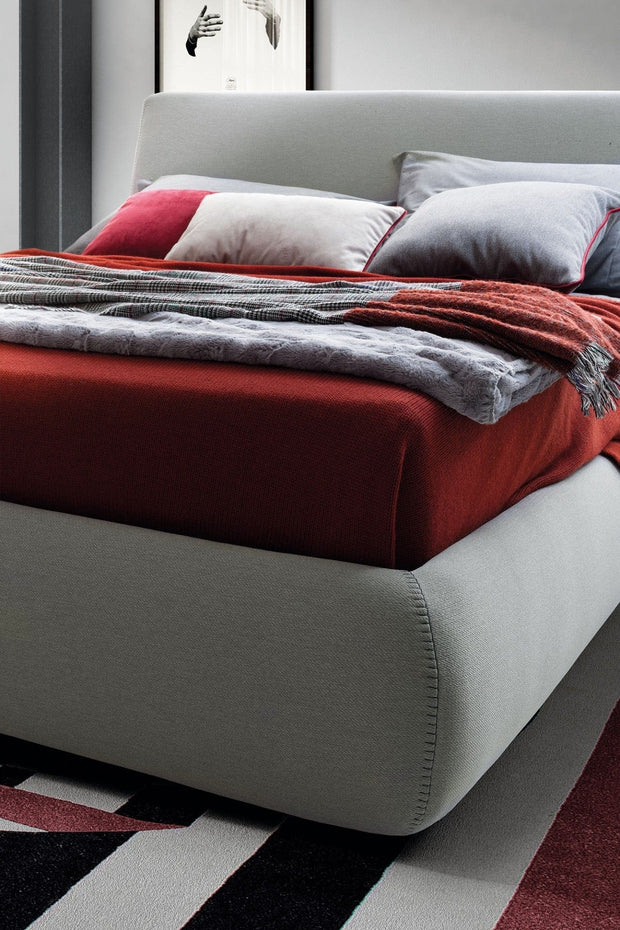 Letto matrimoniale con contenitore Breakis Grigio (3)