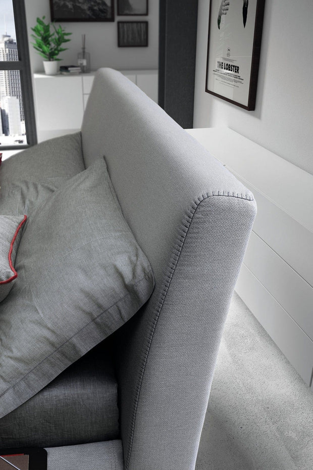 Letto matrimoniale con contenitore Breakis Grigio (4)