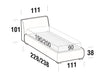 Letto matrimoniale con contenitore Breakis Grigio (5)