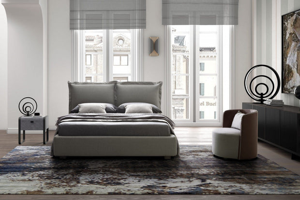 Letto matrimoniale con contenitore Catilina Grigio (1) & LCMFIT-PAT-CATLIN-FLOOR-NEW