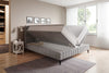 Letto matrimoniale con contenitore Cayanne Grigio (1)
