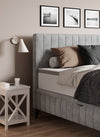 Letto matrimoniale con contenitore Cayanne Grigio (2)
