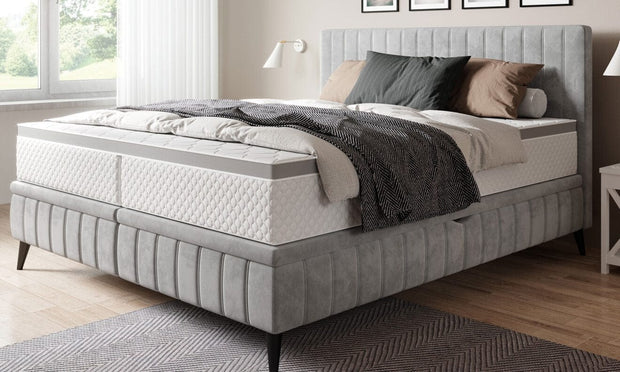 Letto matrimoniale con contenitore Cayanne Grigio (5)