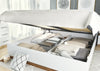 Letto matrimoniale con contenitore Dentro 02 Bianco, 160 x 200 cm (6)