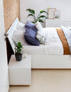 Letto matrimoniale con contenitore Futura 13 Bianco, 180 x 200 cm (4)