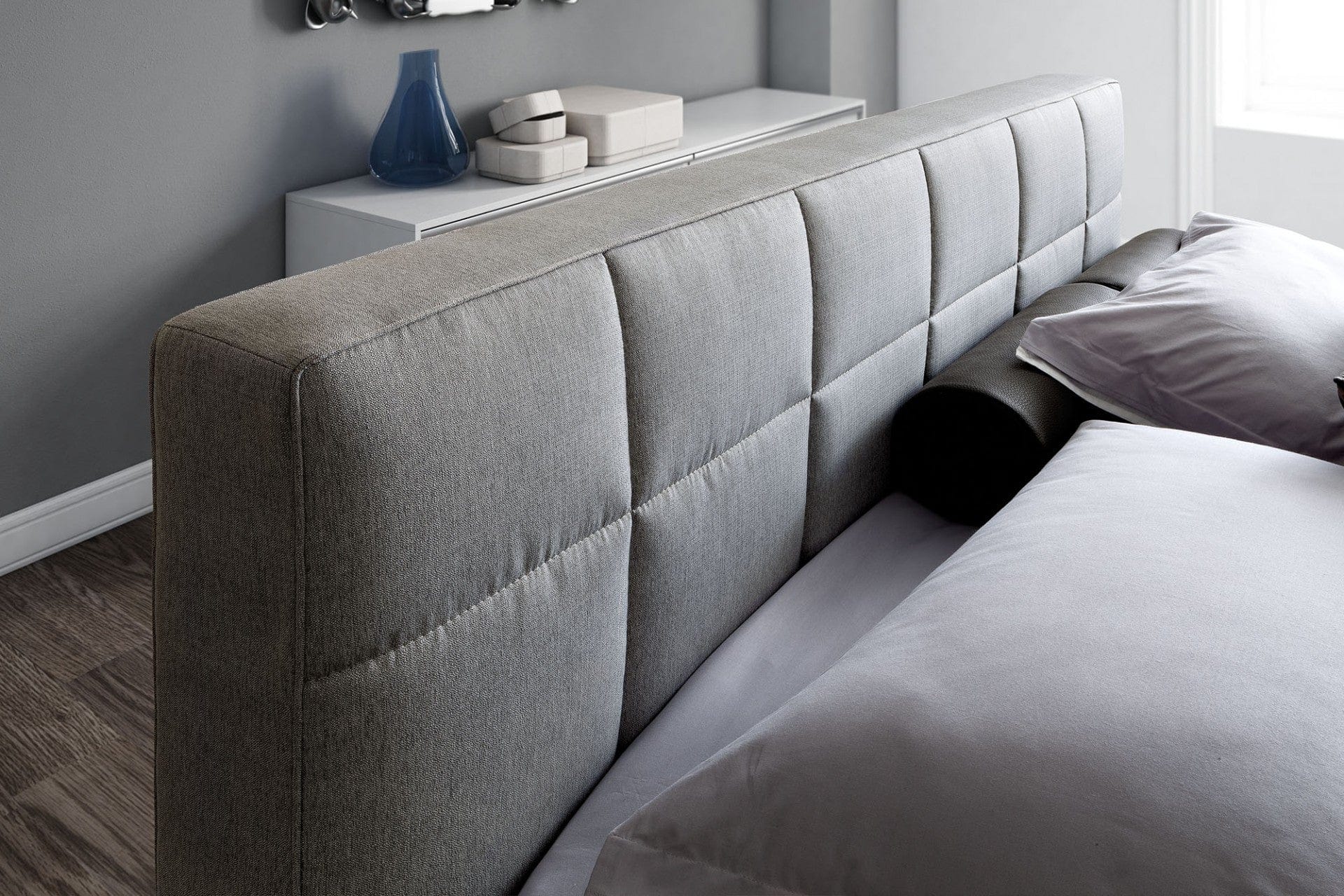 Letto matrimoniale con contenitore Gauchas Grigio (3)