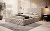 Letto matrimoniale con contenitore in ecopelle Principe Eco (5)