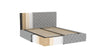Letto matrimoniale con contenitore in ecopelle Principe Eco (6)