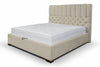 Letto matrimoniale con contenitore in tessuto Brennero Beige (3)