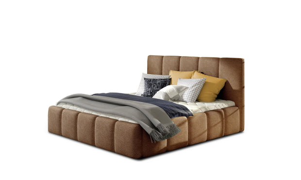Letto matrimoniale con contenitore in tessuto Edvis Color (6)