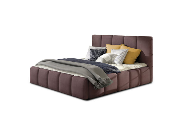 Letto matrimoniale con contenitore in tessuto Edvis Color (7)