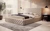 Letto matrimoniale con contenitore in tessuto Principe (10) & ELTMPL-BED-PRINCCE