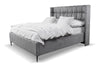 Letto matrimoniale con contenitore in tessuto Viviene Grigio & MZRPL-BED-VIVIENE-GAS-LIFT-SERTA12