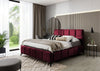 Letto matrimoniale con contenitore in velluto Mister & ELTMPL-BED-MIST-VELVETMAT
