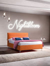Letto matrimoniale con contenitore Miralibis Arancia (1)