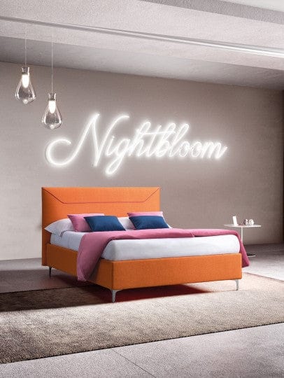 Letto matrimoniale con contenitore Miralibis Arancia (1)