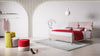 Letto matrimoniale con contenitore Primroses Rosa & LCMFIT-PAT-PRIMROSE-HOOF-LEGS-WAY