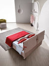 Letto matrimoniale con contenitore Primroses Rosa (1)