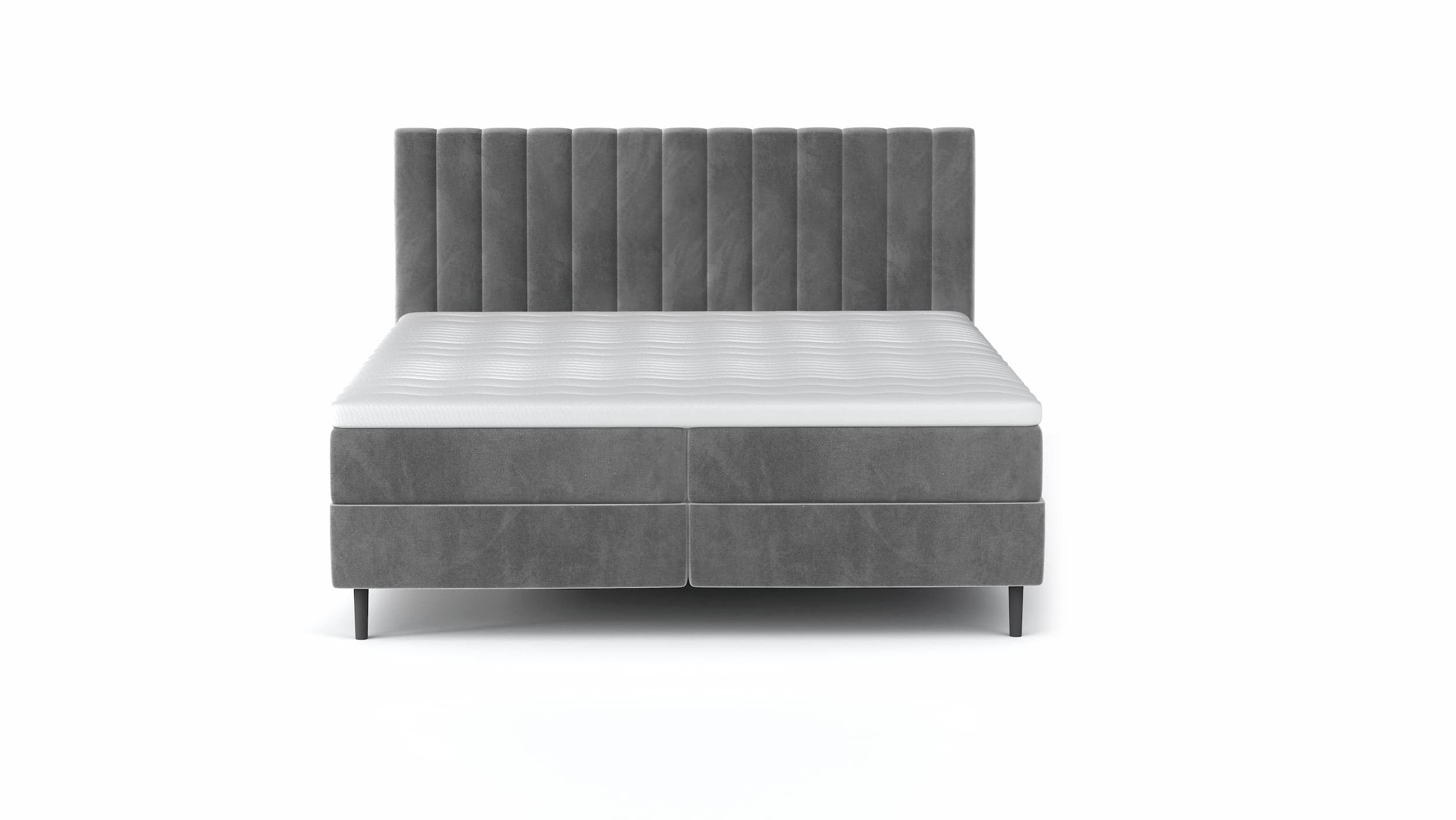 Letto matrimoniale con contenitore Tangolis Grigio (5)