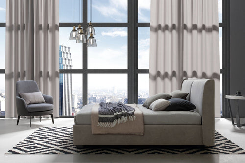 Letto matrimoniale con contenitore Winds Beige (1)