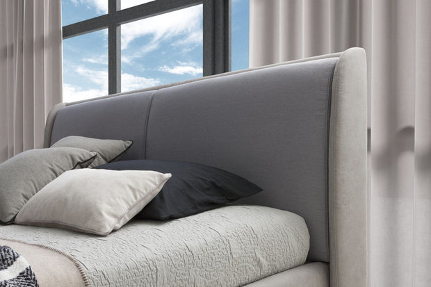 Letto matrimoniale con contenitore Winds Beige (3)