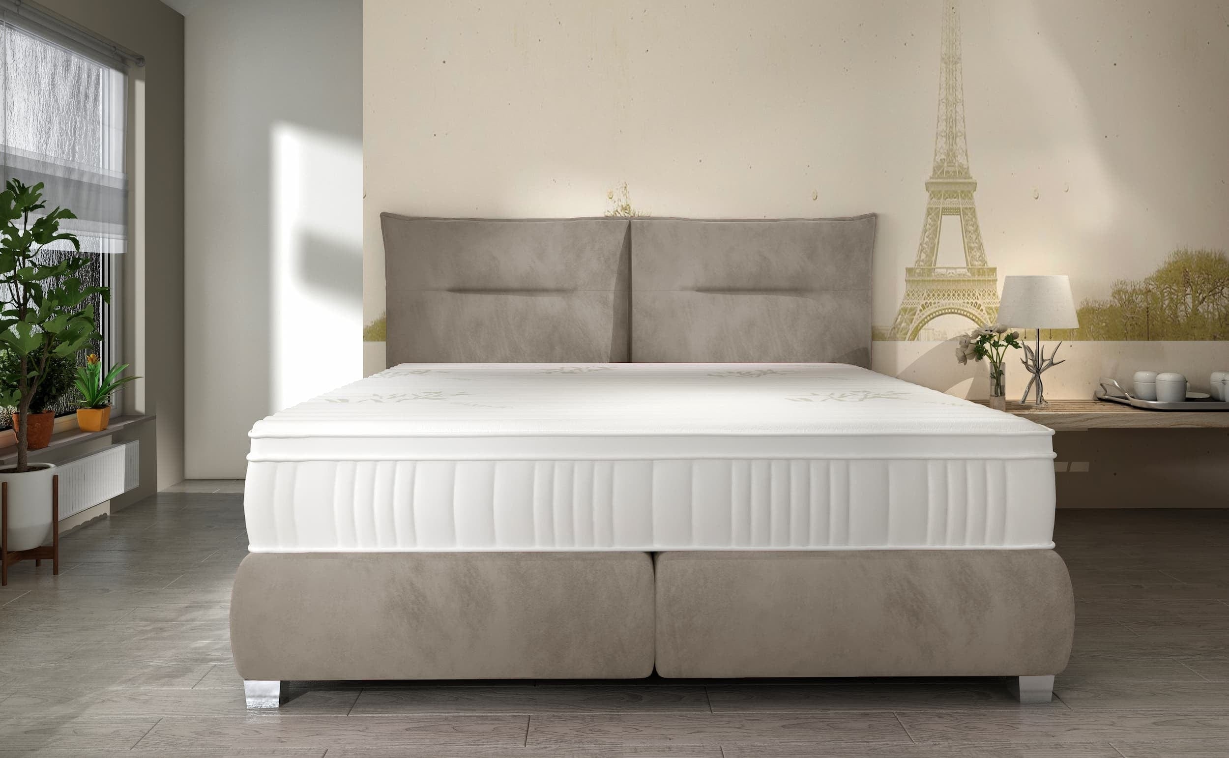 Letto matrimoniale Foggie Cappuccino (1)