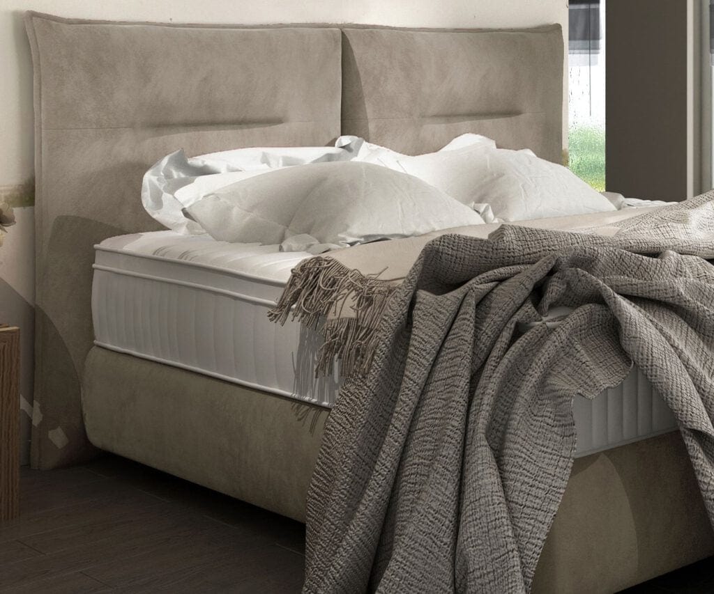 Letto matrimoniale Foggie Cappuccino (5)