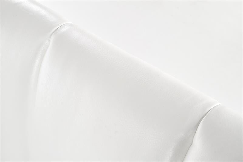 Letto matrimoniale in ecopelle Sandyaris Bianco (6)