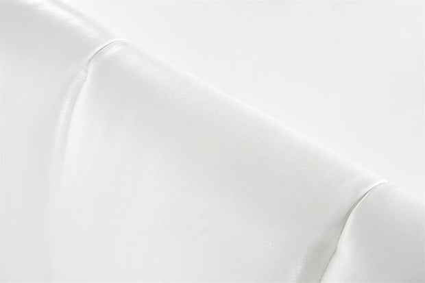 Letto matrimoniale in ecopelle Sandyaris Bianco (6)